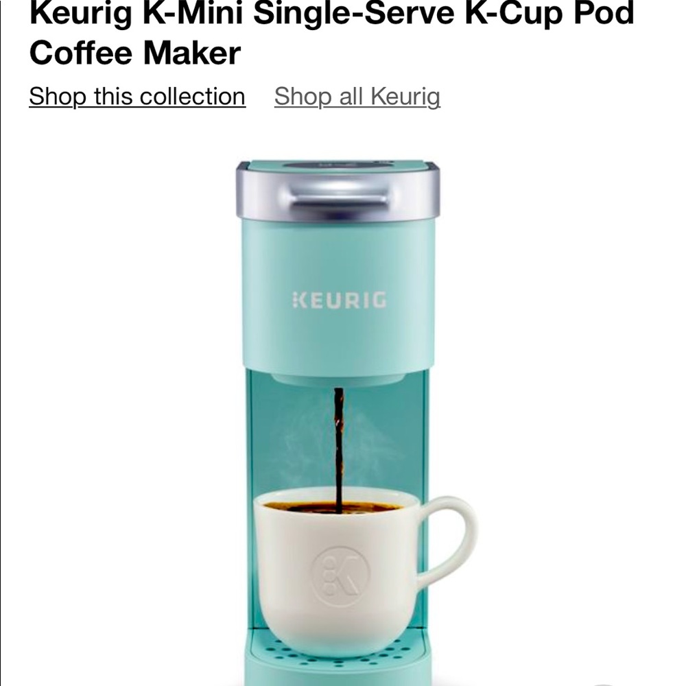 Keurig single serve Coffee maker